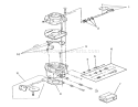Carburetor Components-616-Z, 620-Z Diagram and Parts List for Y1-12OE02 1000001-1999999 - 1991 Toro Lawn Tractor