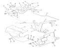 Covers & Governor Linkage-612-Z Diagram and Parts List for Y1-12OE02 1000001-1999999 - 1991 Toro Lawn Tractor