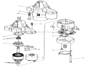 Starter Assembly Diagram and Parts List for Y1-20OE03 2000001-2999999 - 1992 Toro Lawn Tractor