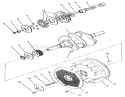 Crankshaft, Camshaft & Flywheel Assembly Diagram and Parts List for Y1-20OE03 2000001-2999999 - 1992 Toro Lawn Tractor