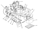 Electrical System Assembly Diagram and Parts List for Y1-20OE03 2000001-2999999 - 1992 Toro Lawn Tractor