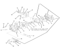 Page N Diagram and Parts List for Z1-18KE01 1986 Toro Lawn Tractor