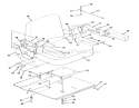 Seat Diagram and Parts List for Z1-24OE05 2000001-2999999 - 1992 Toro Lawn Tractor