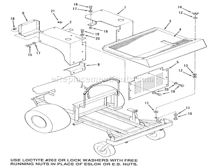 Section 8-Fenders And Covers Diagram and Parts List for Z1-24OE01 1988 Toro Lawn Tractor