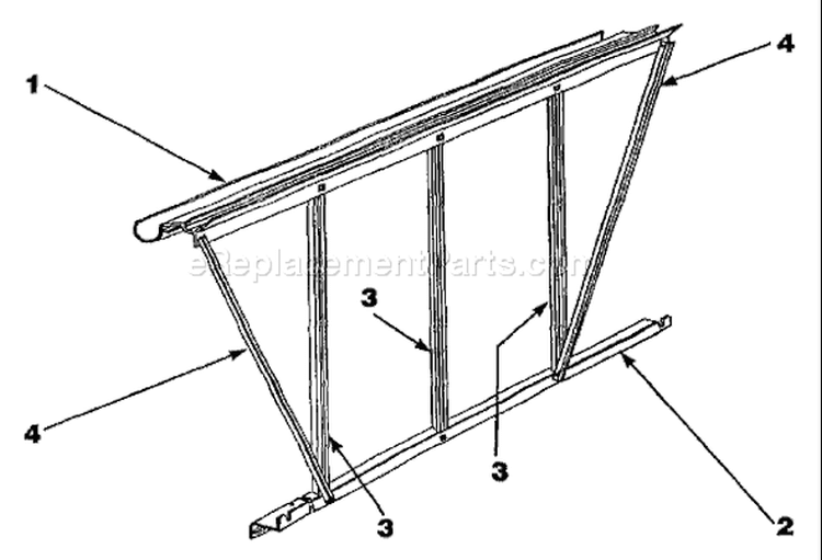 Page G Diagram and Parts List for 11450  Troy-Bilt Trimmer