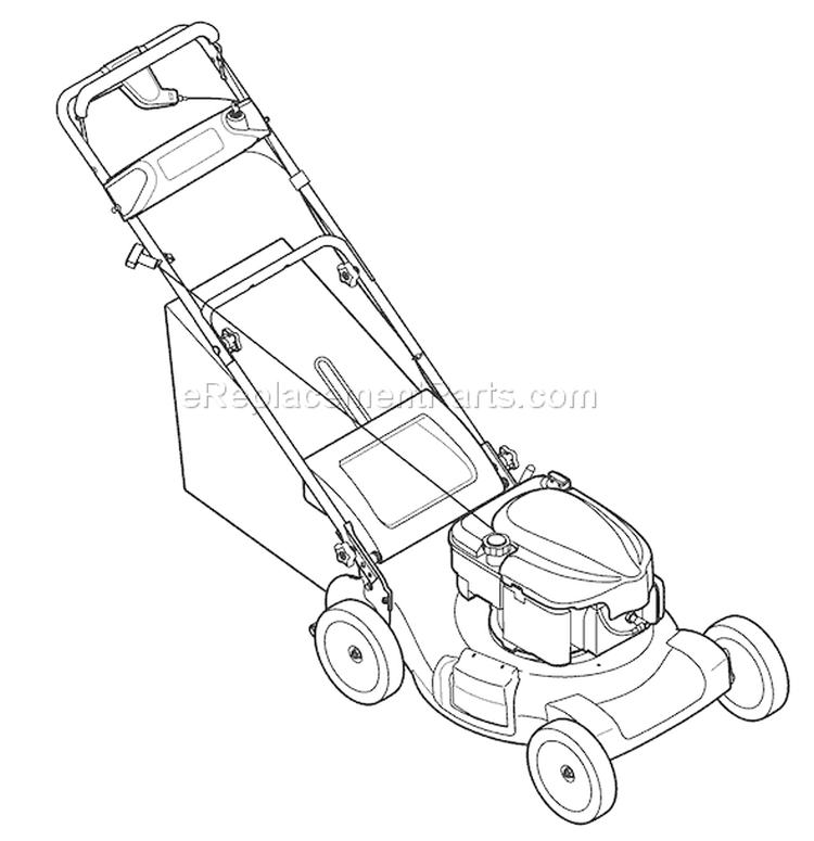 Page C Diagram and Parts List for 12AV834Q766 2006 Troy-Bilt Lawn Mower