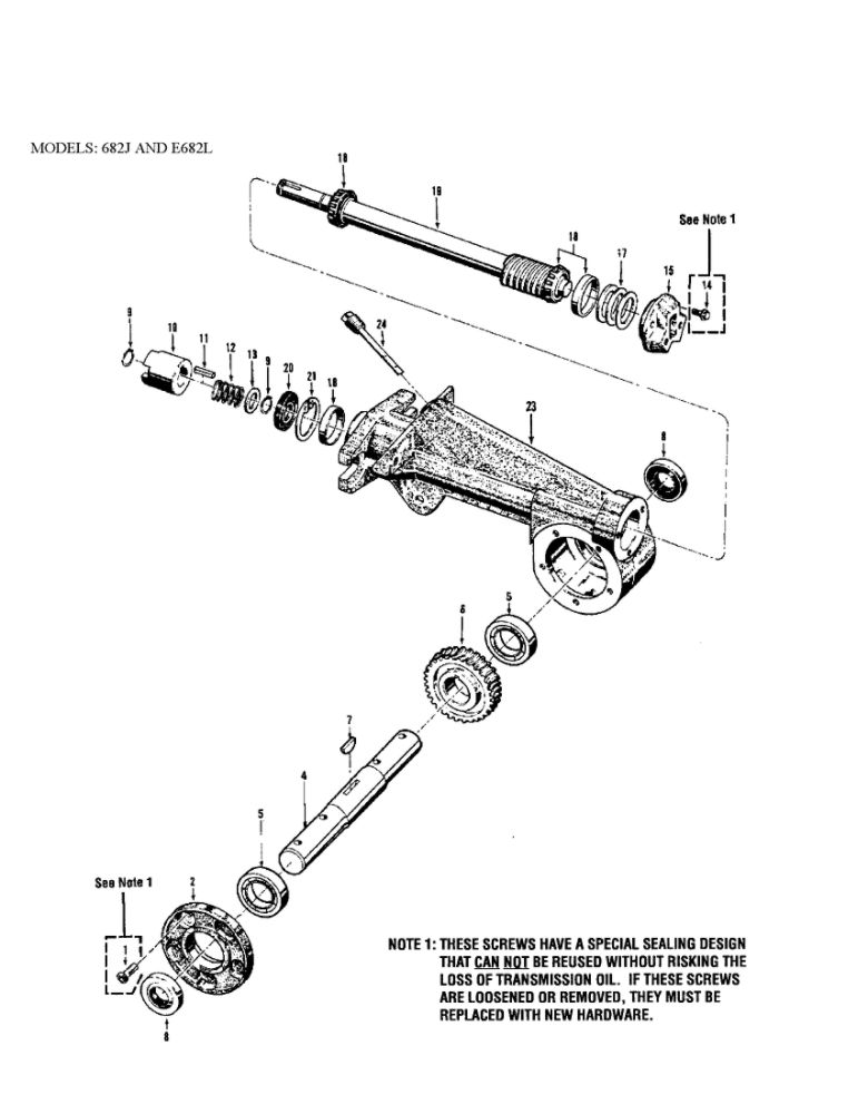 Tiller Attachment Transmission Diagram and Parts List for 21AE682L766 2003 Troy-Bilt Tiller