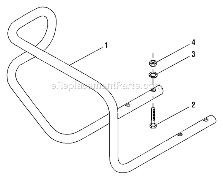Page A Diagram and Parts List for 21A-634B063 2003 Troy-Bilt Tiller