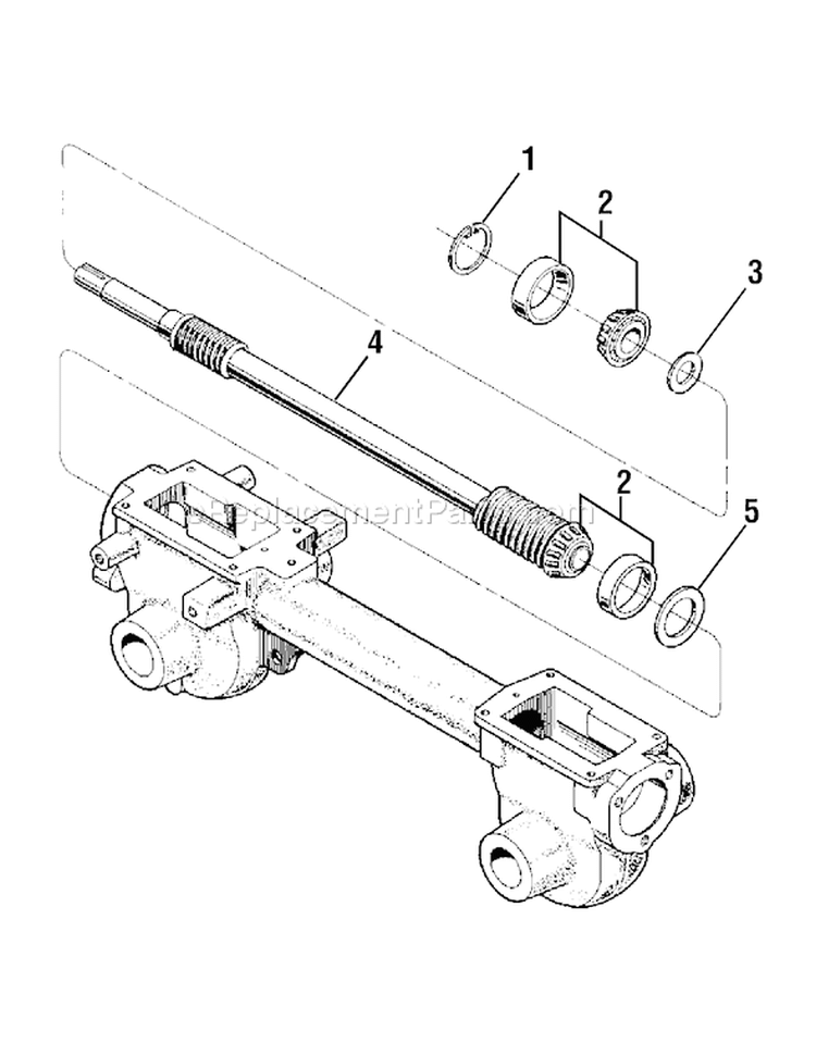 Page B Diagram and Parts List for 21A-643C766 2006 Troy-Bilt Tiller
