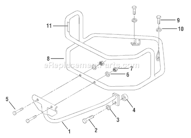 Page B Diagram and Parts List for 21AE682L063 2003 Troy-Bilt Tiller