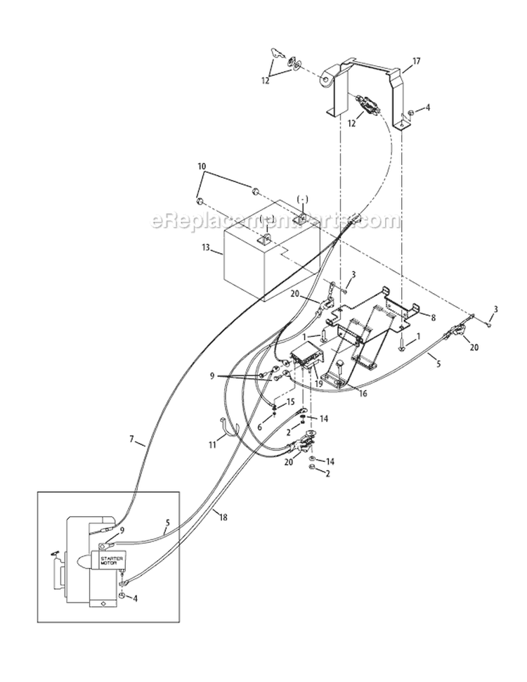 Page A Diagram and Parts List for 21AE662K766 2012 Troy-Bilt Tiller