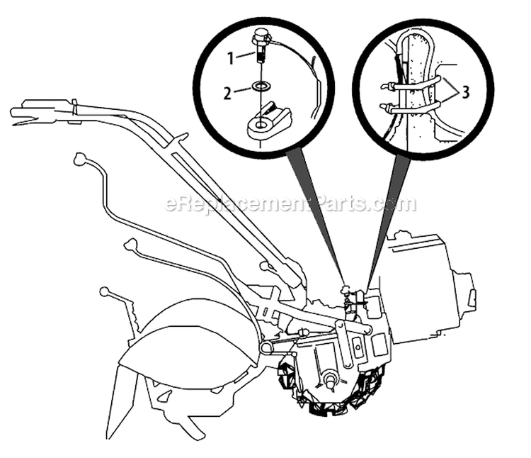 Page F Diagram and Parts List for 21AE682L766 2010 Troy-Bilt Tiller