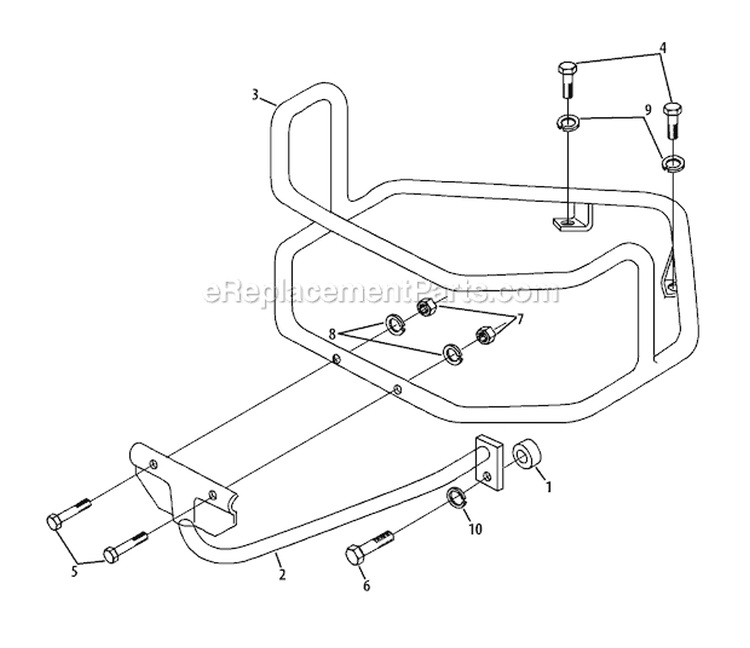 Page A Diagram and Parts List for 21AE682L766 2011 Troy-Bilt Tiller