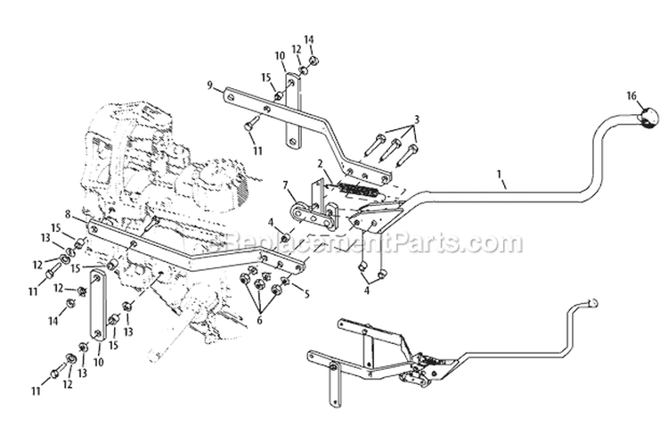Page G Diagram and Parts List for 21AE682L766 2011 Troy-Bilt Tiller