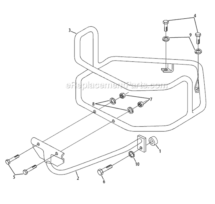 Page A Diagram and Parts List for 21AE682L766 2012 Troy-Bilt Tiller