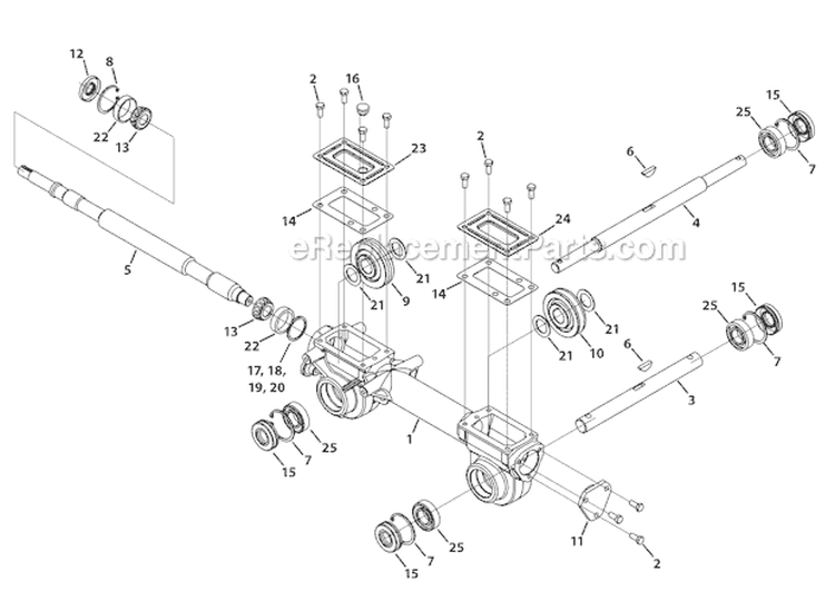 Page D Diagram and Parts List for 21C-654D266 2010 Troy-Bilt Tiller