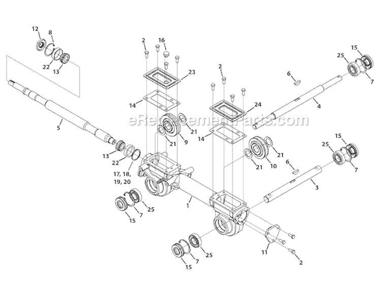Page D Diagram and Parts List for 21C-655A766 2010 Troy-Bilt Tiller