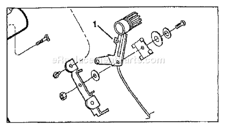 Page D Diagram and Parts List for 34024 S/N 01XXXXX Troy-Bilt Lawn Mower