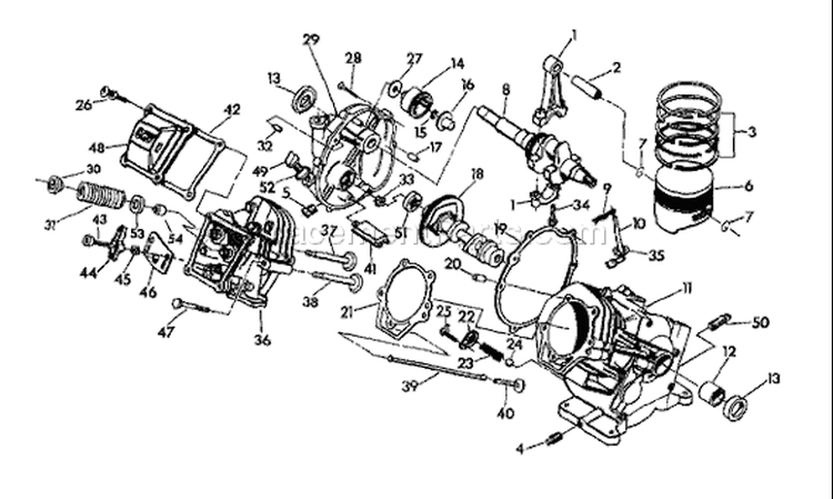 Page A Diagram and Parts List for 41050-01 S/N 410500100101-410500199999 Troy-Bilt Pressure Washer