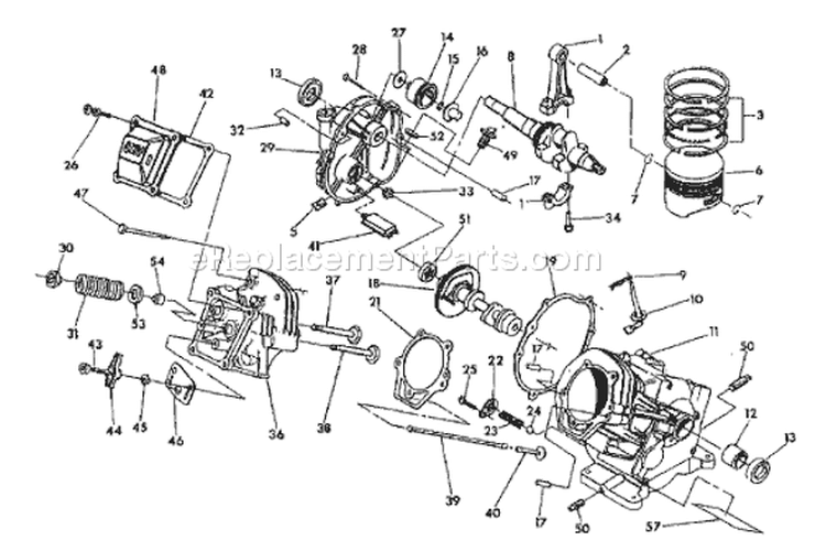 Page A Diagram and Parts List for 41050-02 S/N 4105002100101-41050299999 Troy-Bilt Pressure Washer