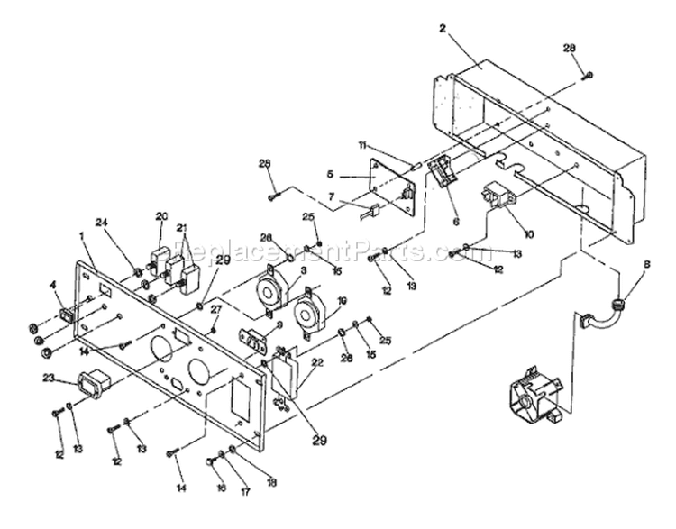 Page A Diagram and Parts List for 52400 7.8HP - S/N 0100101 & Higher Troy-Bilt Generator