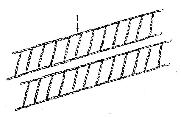 Tire Chains Diagram and Parts List for HORSE 916107 AND UP Troy-Bilt Tiller