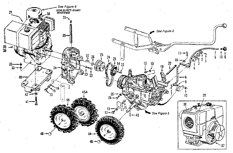Wheel Speed Lever, Belt Drive Sys. Engines, Wheels Diagram and Parts List for HORSE 916107 AND UP Troy-Bilt Tiller