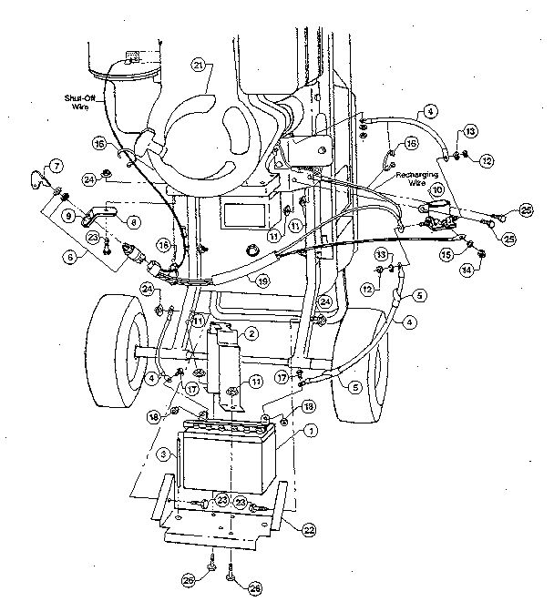 8hp Briggs And Stratton Electric Start System Diagram and Parts List for SUPER TOMAHAWK 8HP  Troy-Bilt Chipper Shredder