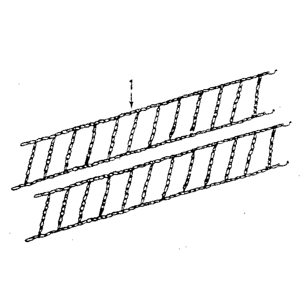 Tire Chains (Figure 16) Diagram and Parts List for HORSESERIAL916107ANDUP  Troy-Bilt Tiller