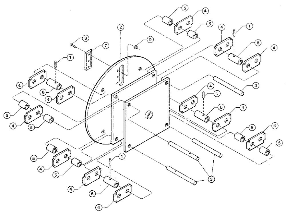 Cylinder Assembly  4hp Diagram and Parts List for TOMAHAWK4HP W403145 AND UP Troy-Bilt Chipper Shredder