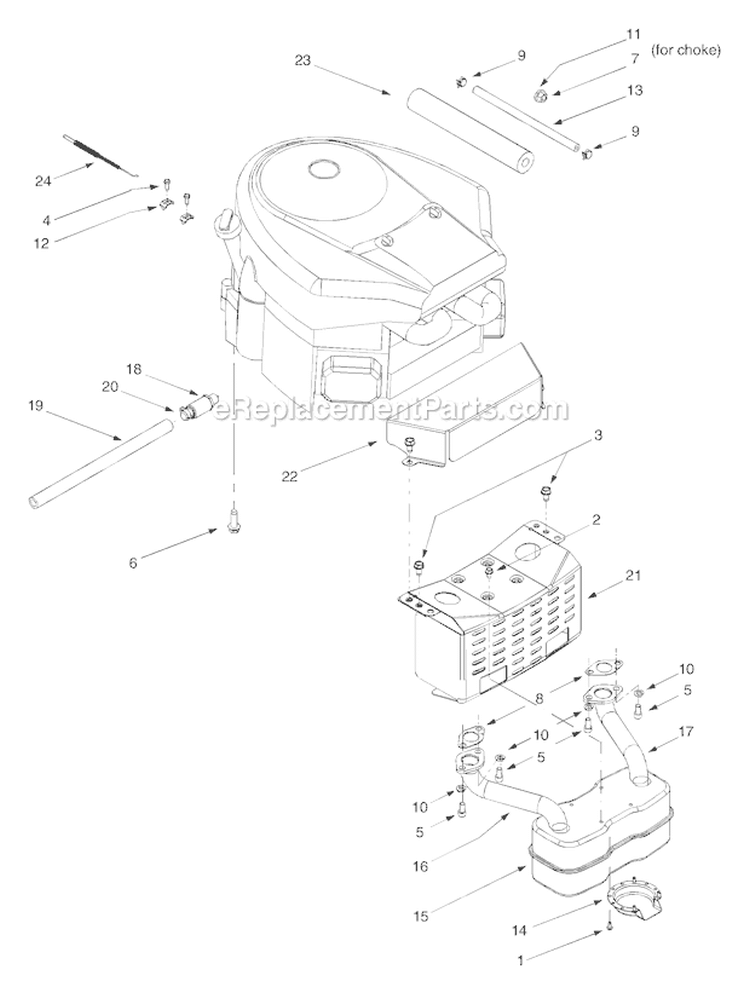 Page F Diagram and Parts List for GTX2446 14AZ809H063 -2003 Troy-Bilt Lawn Tractor