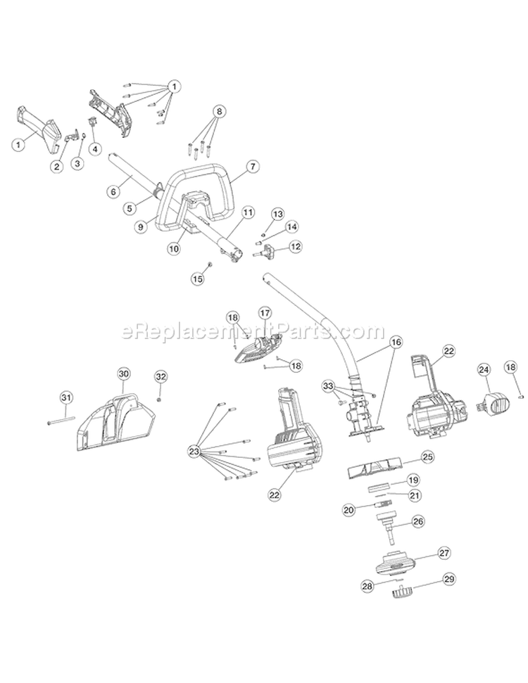 Page A Diagram and Parts List for TB26TB 41ADT2BC066 Troy-Bilt Trimmer