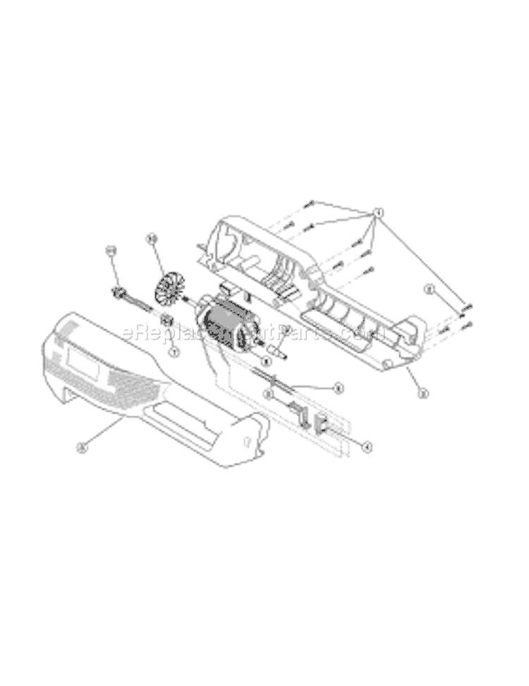 Page B Diagram and Parts List for TB50 41ACT50G711 Troy-Bilt Trimmer