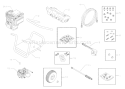 Page B Diagram and Parts List for 020208-0  Troy-Bilt Pressure Washer