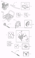 Part Location Diagram of B3294GS Briggs and Stratton Manual, Engine