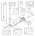 Page B Diagram and Parts List for 020287-0  Troy-Bilt Pressure Washer