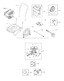 Part Location Diagram of 205875GS Briggs and Stratton Manual, Operator'S