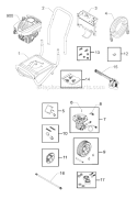 Part Location Diagram of 206208GS Briggs and Stratton Manual, Operator'S
