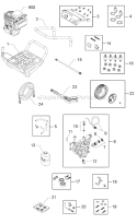 Page A Diagram and Parts List for 020295-0  Troy-Bilt Pressure Washer