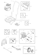 Part Location Diagram of 201740GS Briggs and Stratton Manual, Operators