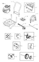 Part Location Diagram of 205036GS Briggs and Stratton Kit, Billboard Assembly, & Cli