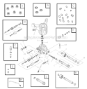 Page B Diagram and Parts List for 020344-0  Troy-Bilt Pressure Washer