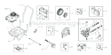 Part Location Diagram of 208583GS Briggs and Stratton Kit, Spray Tips