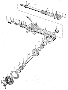 Part Location Diagram of 2675 Troy-Bilt Worm gear