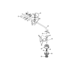 Part Location Diagram of 791-181813 Husky Middle Handle Clamp