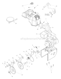 Part Location Diagram of 756-0313 MTD Snow Blower Flat Idler