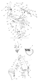 Part Location Diagram of 736-0159 MTD Fl-Wash. .349
