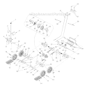 Part Location Diagram of 936-0336 MTD Lawn Mower Flat Washer 5/8 X 1.0 X.030