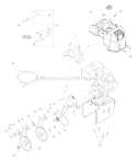 Part Location Diagram of 751428974 Troy-Bilt Hex Screw #6-32 X 2.5