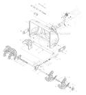 Part Location Diagram of 790-00087A-0637 MTD Housing:bearing:1